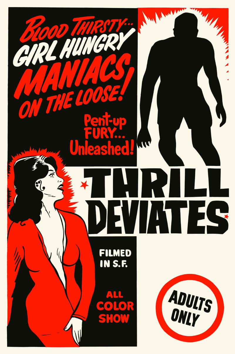 Illustration for article titled A Deeper Look at Some of the Most Stunning Exploitation Movie Posters of All Time